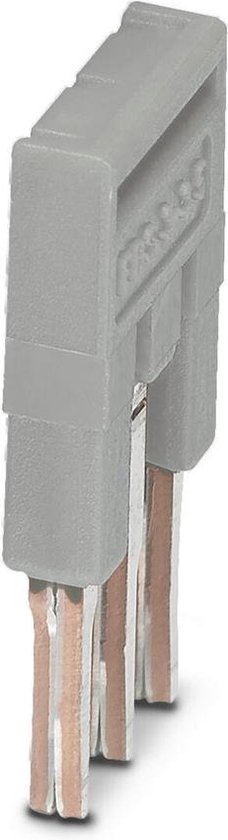 Phoenix Contact doorverbindingsbrug voor rijgklem 3-polig 3,5 mm - grijs per 50 stuks (FBS 3-3,5 GY)
