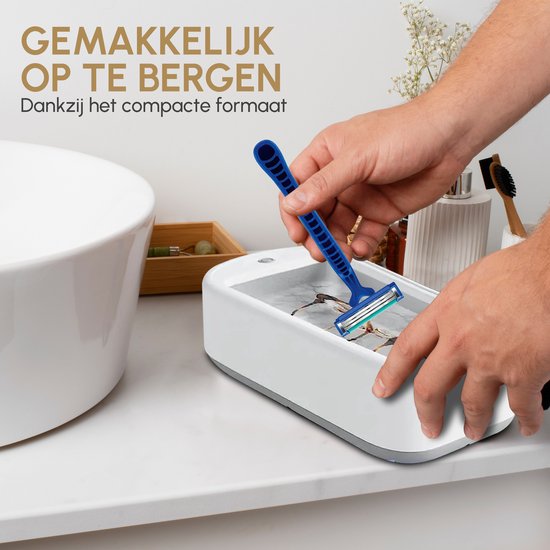 Nettoyeur à ultrasons - Appareil de nettoyage pour Lunettes et ~ Bijoux - Nettoyeur à ultrasons - 600 ML - Cleaner à ultrasons