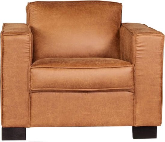 Fauteuil - Shuffle - stof Missouri cognac 03