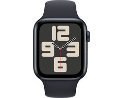 Apple Watch SE 2023 - GPS + Cellular - 44mm Midnight Aluminium Case with Midnight Sport Band - S/M
