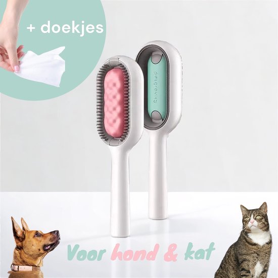 Brosse Anti Poils Animaux Chien & Chat - Brosse de Nettoyage