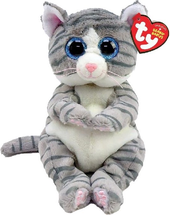 TY Beanie Babies Bellies Mitzi Cat 15 cm bol