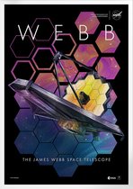 The First Anniversary Of Webb | Space, Astronomie & Ruimtevaart Poster | A4: 21x30 cm