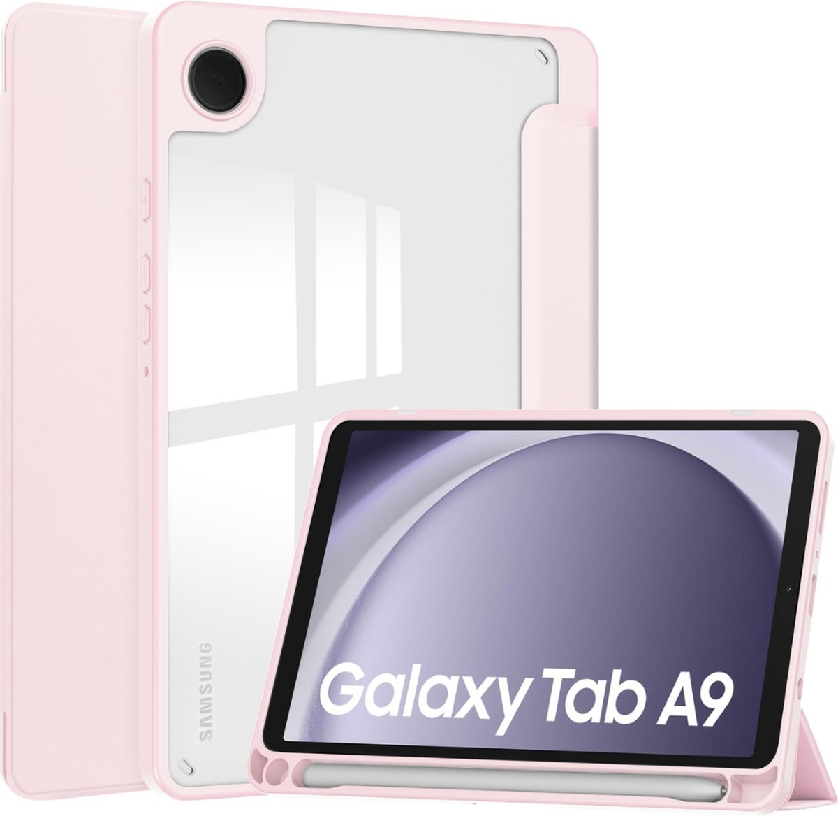Case2go - Housse de tablette pour Samsung Galaxy Tab A9 Plus (2023) - Housse  à trois