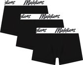 Malelions Junior Boxer 3-Pack Black - Maat 116