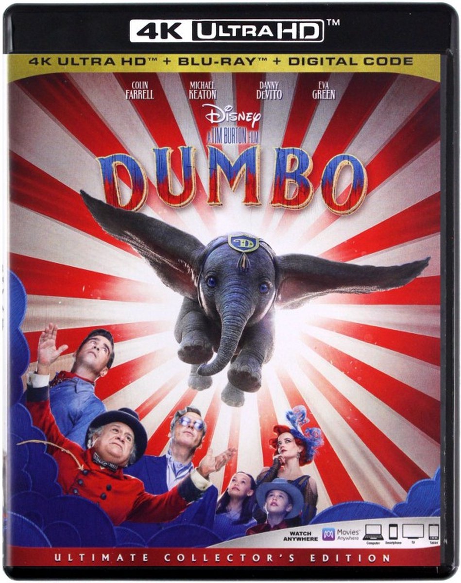 Dumbo [Blu-Ray 4K]+[Blu-Ray]-