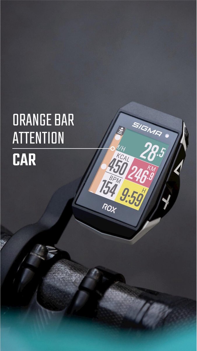 Sigma - ROX 11.1 EVO GPS-fietscomputer - Hartslagmeting, Navigatie, E-bike Ready van Sigma — afbeelding 5