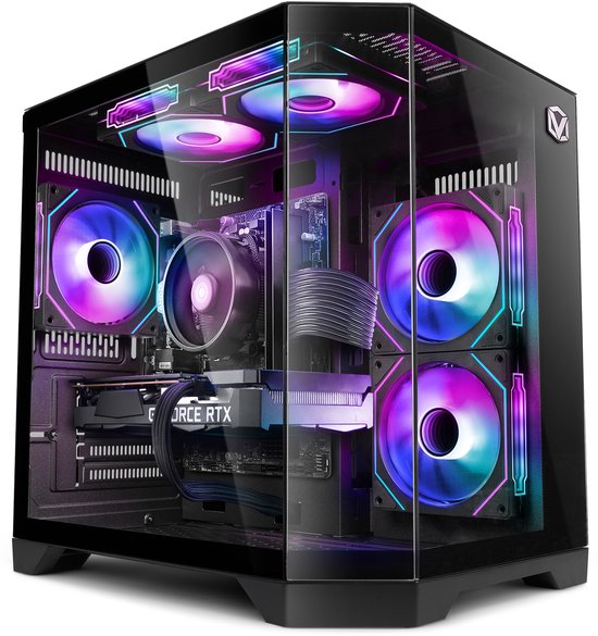 Vibox Gaming PC - Ryzen 5 5500 - RTX 3050 - 16GB RAM - 500GB SSD - Windows 11 - WiFi 6 + Bluetooth 5.4