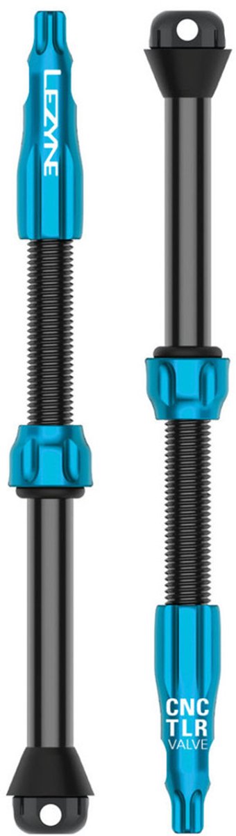 Lezyne Tubeless ventiel CNC TLR ventiel Pro 80 mm - blauw