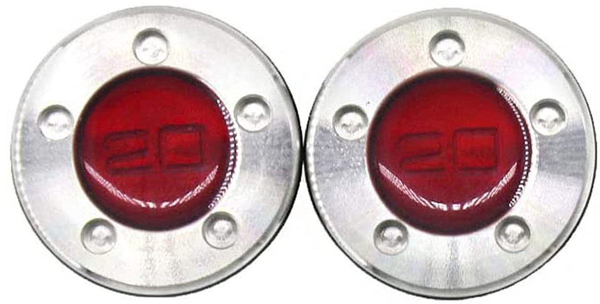 Dailygoods - Golf Putter Gewichten - 20g - Hoogwaardige kwaliteit - 2 Stuks - Perfecte pasvorm - Geschikt voor alle putters - Ideaal voor golfers