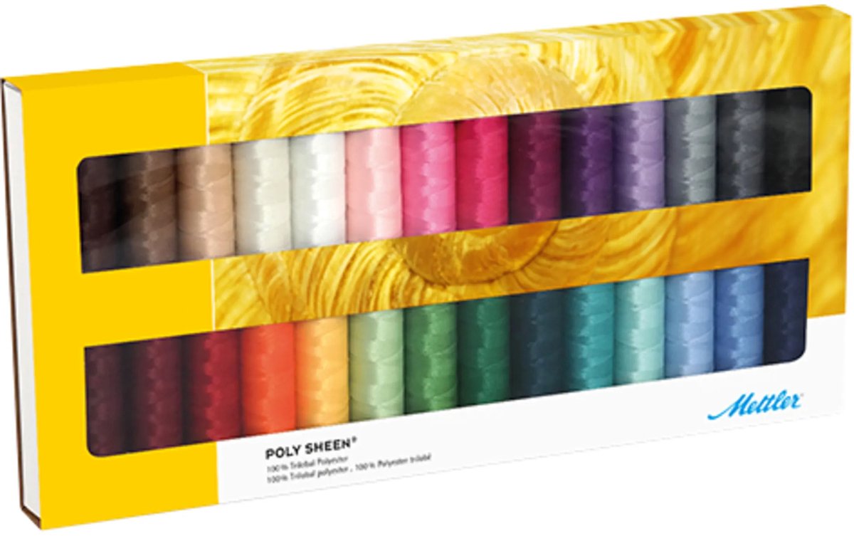 Borduurgaren - assorti - Nr 4625 - Polysheen - 200 meter