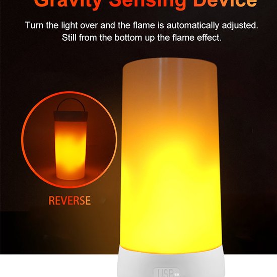Twee sets LED-vlamlampen met afstandsbediening, USB-oplaadbaar, waterdicht, geschikt voor Kerstmis, Halloween, feesten, binnen- en buitengebruik. — afbeelding 4