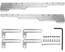 Geschikt Voor bougiekabelboom beugel voor Chevrolet SBC BBC SBF 302 350 454 V8 motor, zilver.