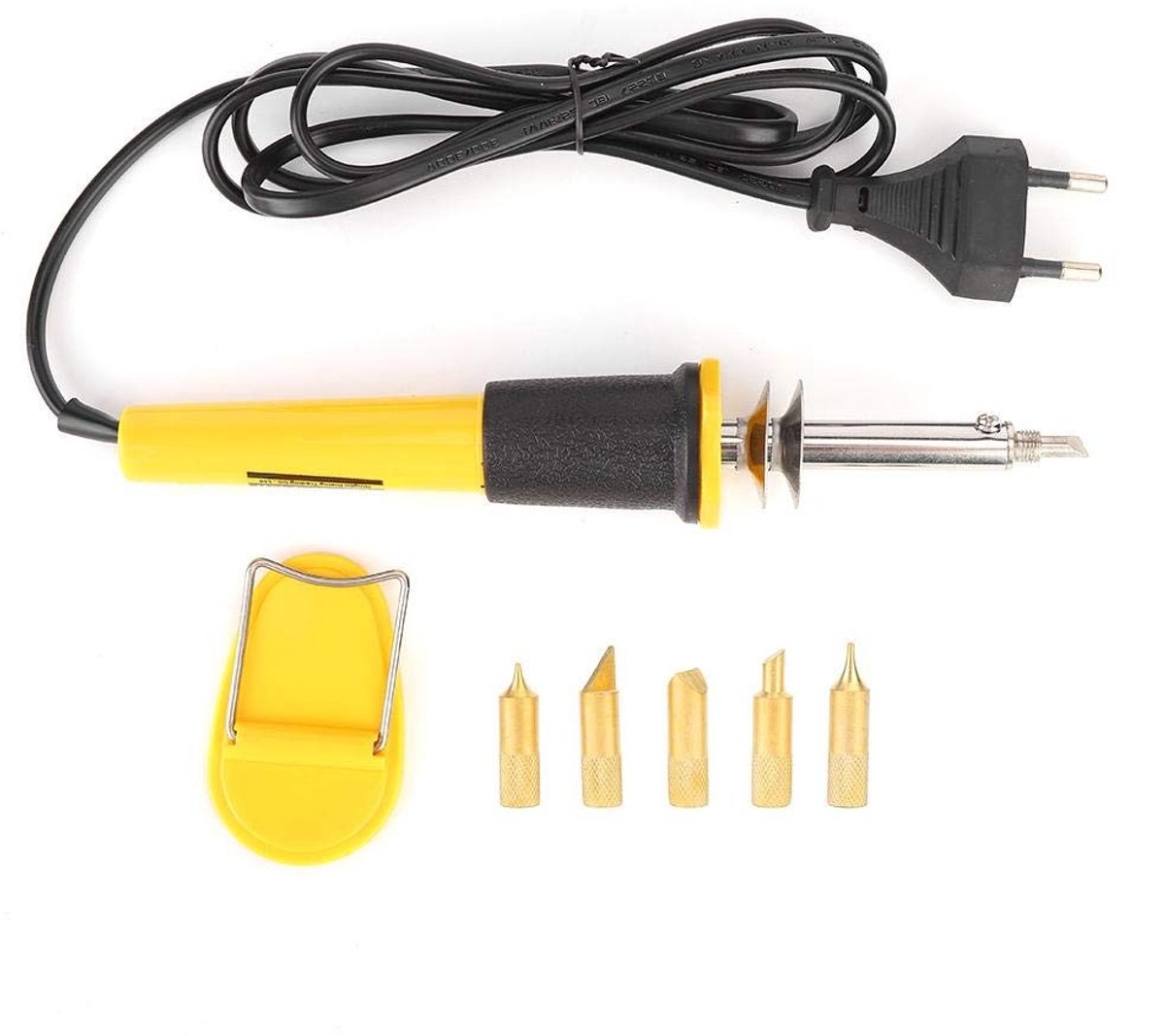 Vlemico - Elektrische Brandstift - Houthandwerk - Ergonomisch Handvat - Snijden en Solderen - 400 Graden Celsius - Voor Creatieve Projecten - 220V 40W