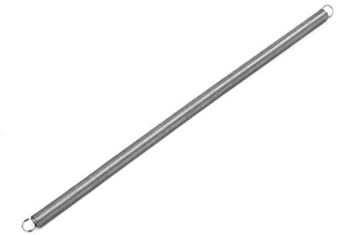 Trekveer, trekveer, trekveren, 0,8 mm x 10 mm x 300 mm, 304, roestvrij staal, zilver
