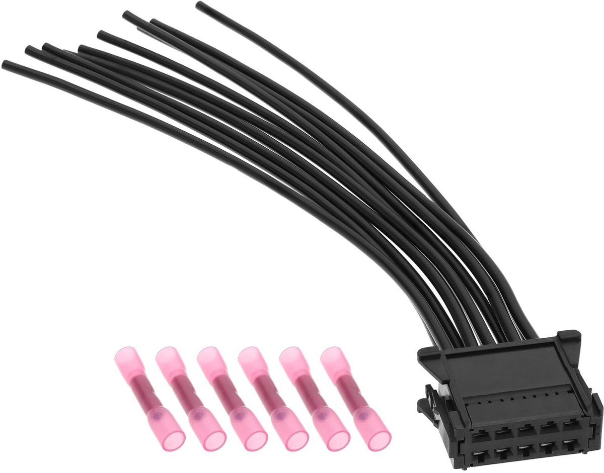 Livia home - Blower Harness Connector - Reparatie - 12V - Connectoren - Compatibel met Renault - 6 Connectors
