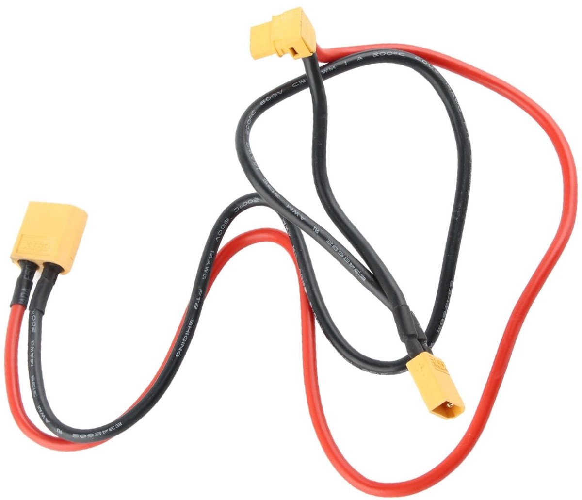 Livia home - Siliconen Brandwerende Power Adapter Kabel - XT30 naar XT60 - Eenvoudige installatie - Duurzaam siliconenmateriaal - Geschikt voor Carica