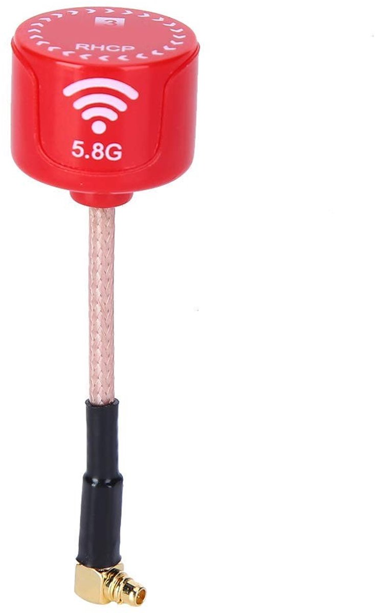 Dailygoods - RC-antenne - 5,8 GHz - Hoogwaardige directionele antenne - Schuine - Racing Drone - Geschikt voor FPV - Laag feederverlies