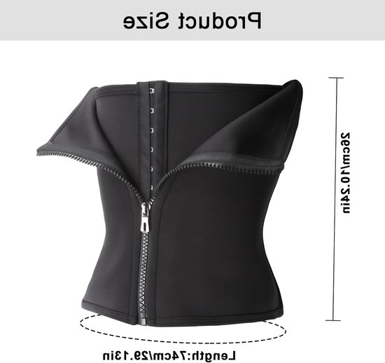 Ondersteunende Onderbust Corset voor Vrouwen, Shapewear voor Taille, Lichaamsvormer en Afslankband voor Effectieve Buikcontrole — afbeelding 5