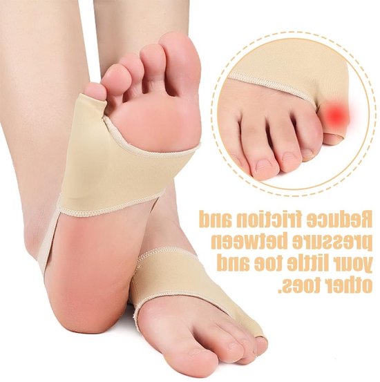 Corrector voor Bunionette en Hallux Valgus, Pijnverlichting voor Kleine Teen, Geschikt voor Mannen en Vrouwen — afbeelding 2