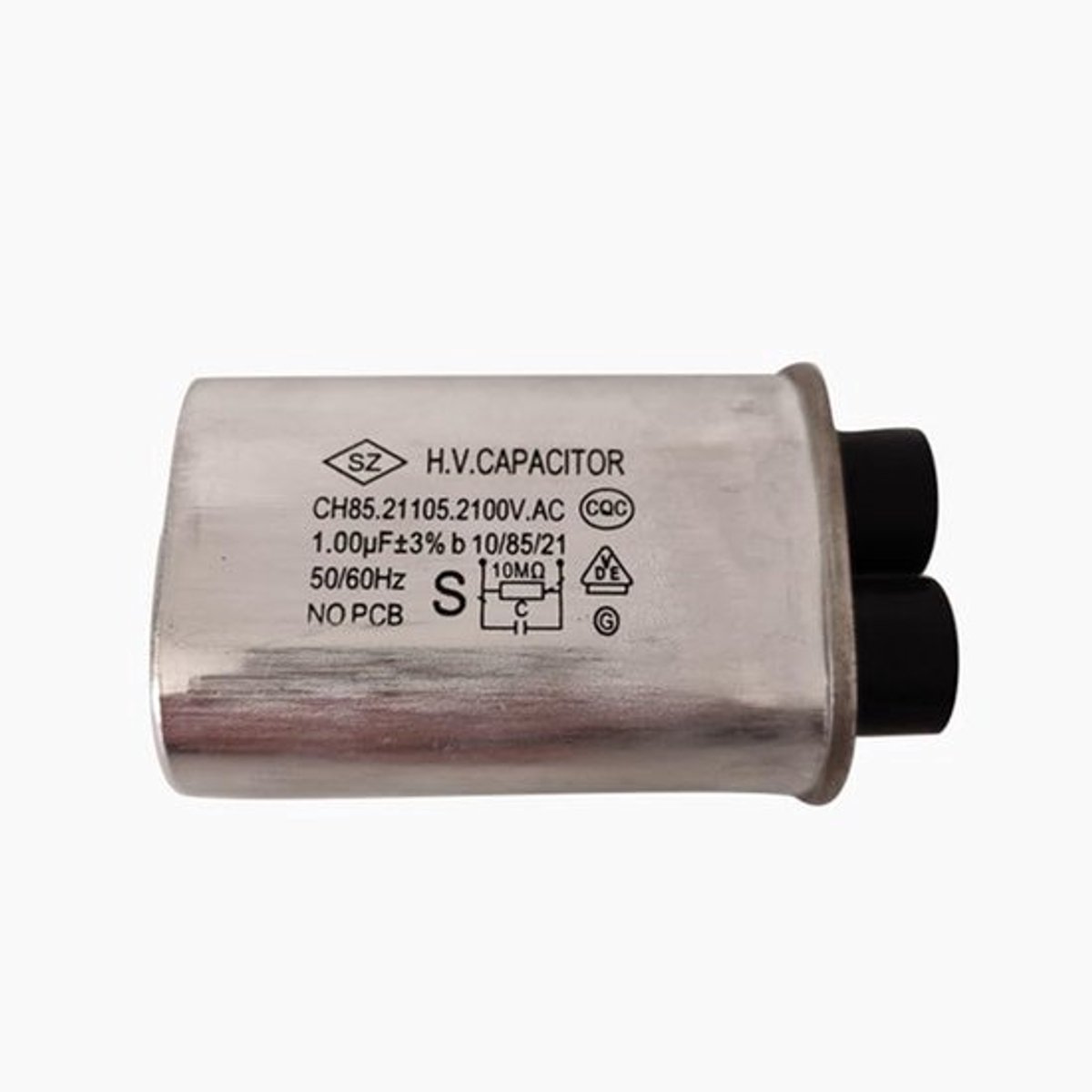 Capacitor CH85 - 1.00 MFD - 2100 VAC - Universeel Compatibel