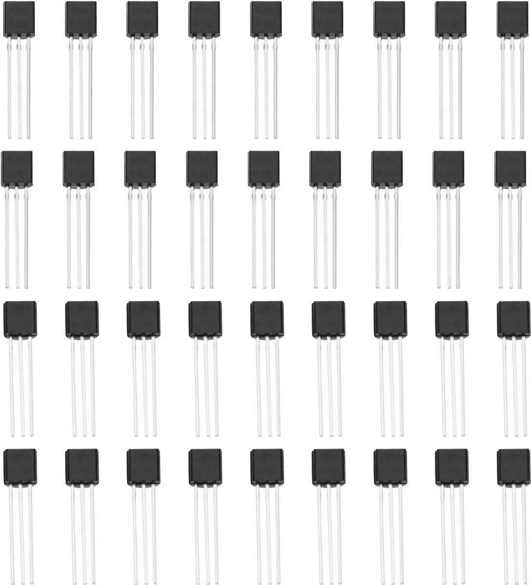 Dailygoods - Low Power Transistor Kit - 100 Transistoren - Voor Zonnepaneel - BC547 en BC557 - Elektronische DIY Projecten - Geschikt voor...