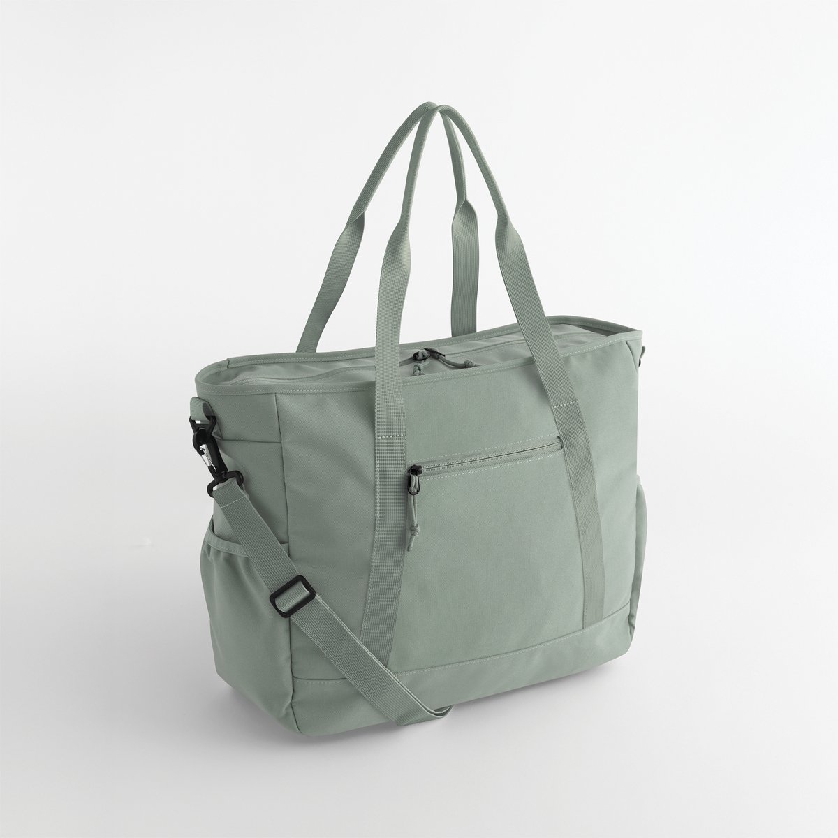Cabas Tas Ramble - Shopper - Cabas Tas - Lichtgewicht - Ruim Hoofdvak - dusty groen