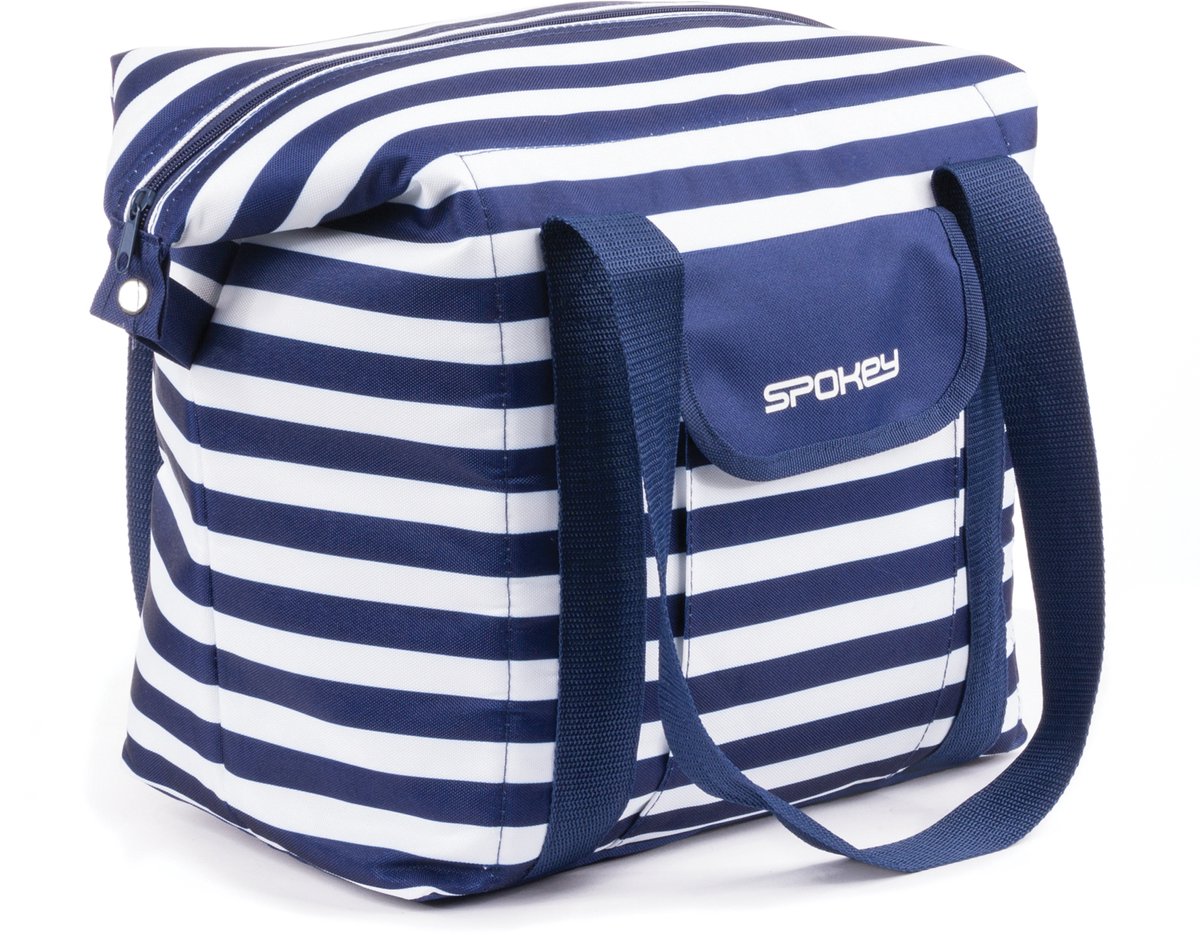 Spokey SAN Koeltas - Blauw / Wit - 28L