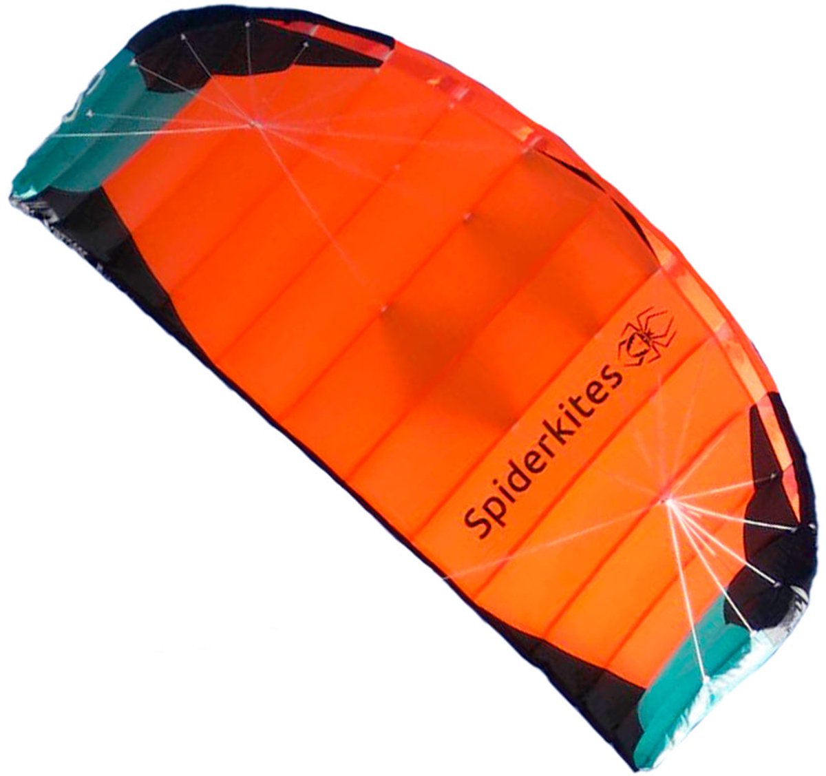 Matrasvlieger Spiderkites Amigo DC 2.05 + bar 10057 Oranje 205 x 74 cm