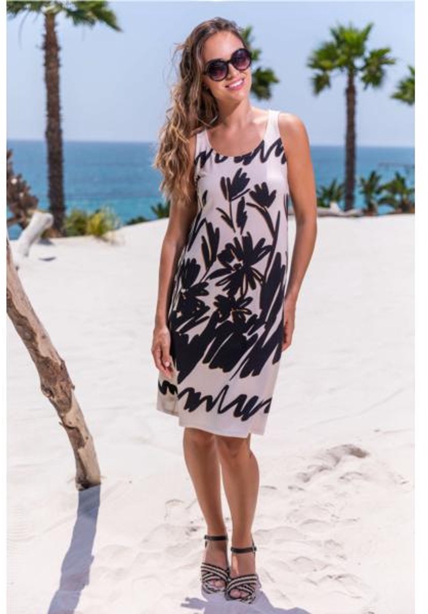 Barandi Tulipa Strandjurk 1-Tulipa Multicolor - maat L