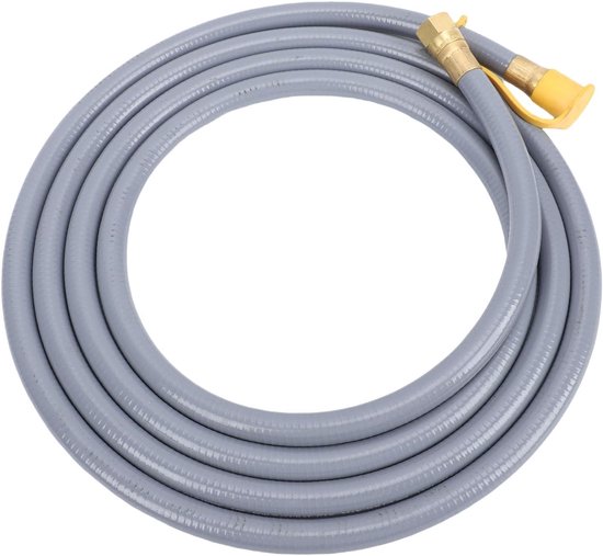 RV Gasslang Set - Gasconversie Kit - Buiten Koken - Snelkoppel Systeem - 12 Voet Lengte - Zwart van RV — afbeelding 3