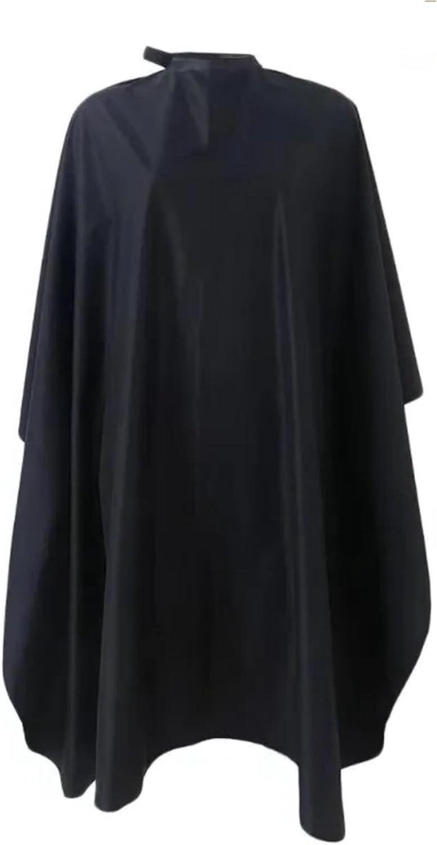 Kappersjurk 3 stuks - Haarknip cape - Haar Knippen - Ademend Polyester - 120 x 145 cm - Zwart