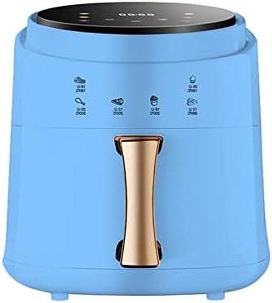 Heteluchtfriteuse - Airfryer XXL - Gezond Koken - Snelle Lucht - 8 Liter - Blauw