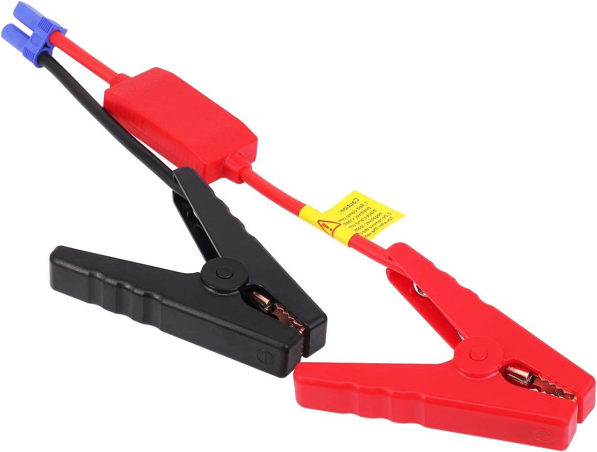 Startkabel Voor Draagbare Auto Jump Starter - EC5 Connector Met Krokodillenklemmen - Tot 200A