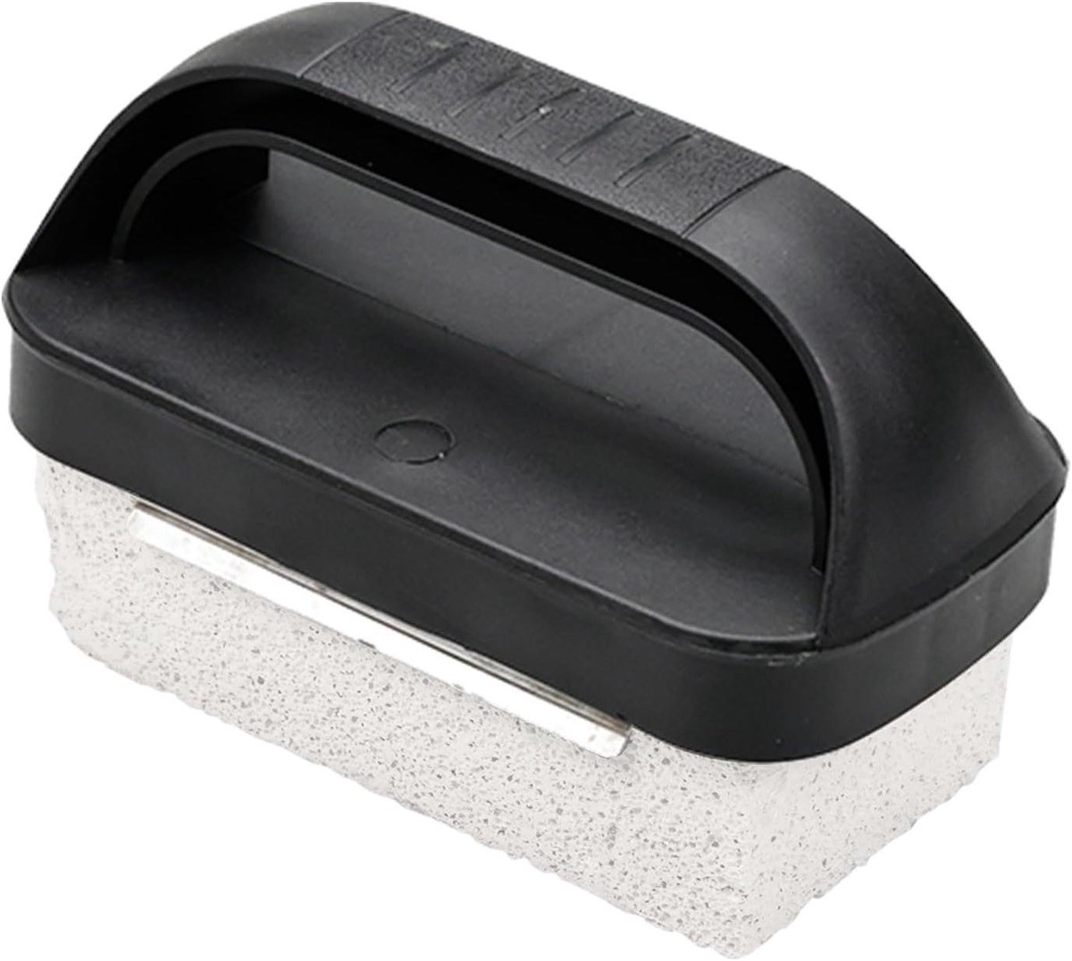 Grillsteen Reiniger - Puimsteen Schraper - BBQ Schoonmaken - Veilig Hittebestendig Handvat - 16.89 x 15.01 cm - Grijs