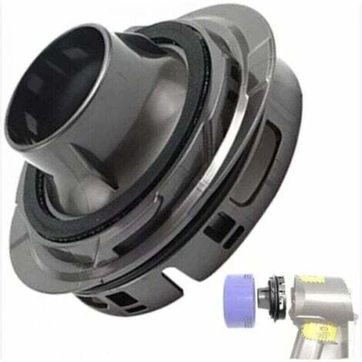 TRIMEC Dyson V7 V8 stofzuiger achterklep Geschikt voor de motor
