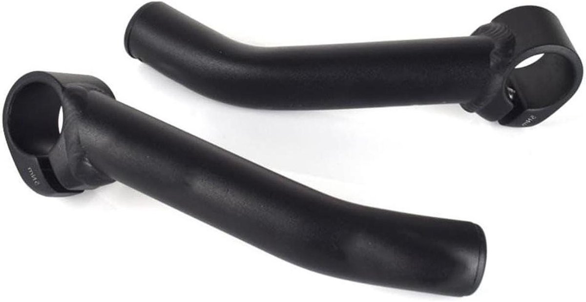 Fietsstuur Handgrepen - Stuur Steunen - Comfortabel Fietsen - Ergonomische Ondersteuning - 222 mm - Zwart
