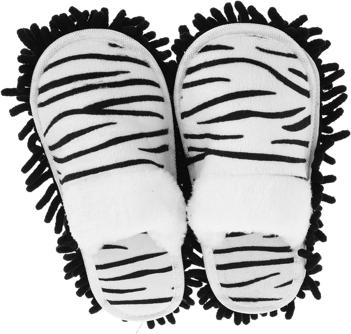 Mop Slippers - Vloerpoetsers - Efficiënt Vloeren - Afneembare Pads - 29 cm - Meerdere