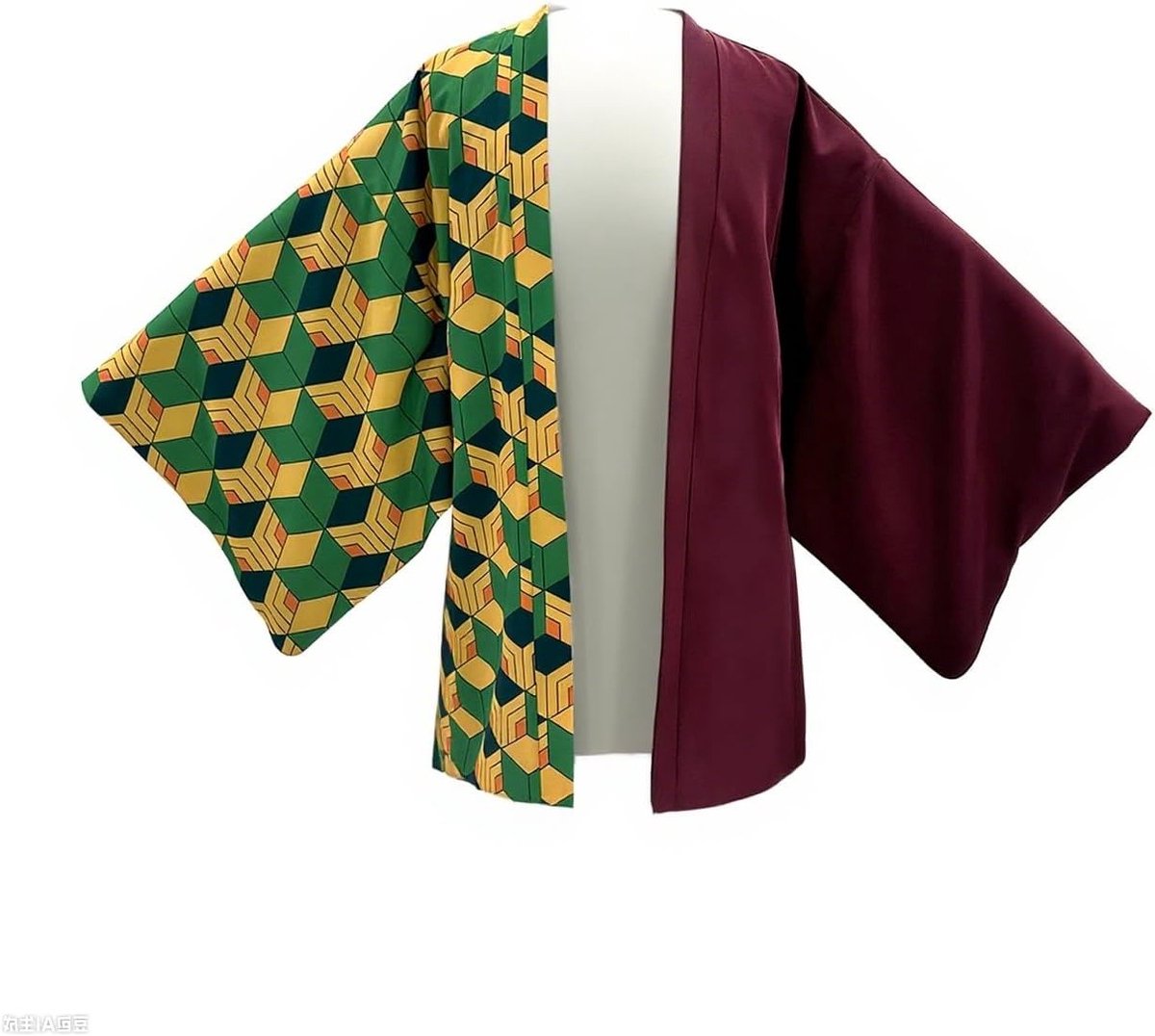 Anime Kostuum voor Shinobu en Zenitsu - Demon Cosplay Kimono en Cloak voor Halloween en Carnavalsfeesten