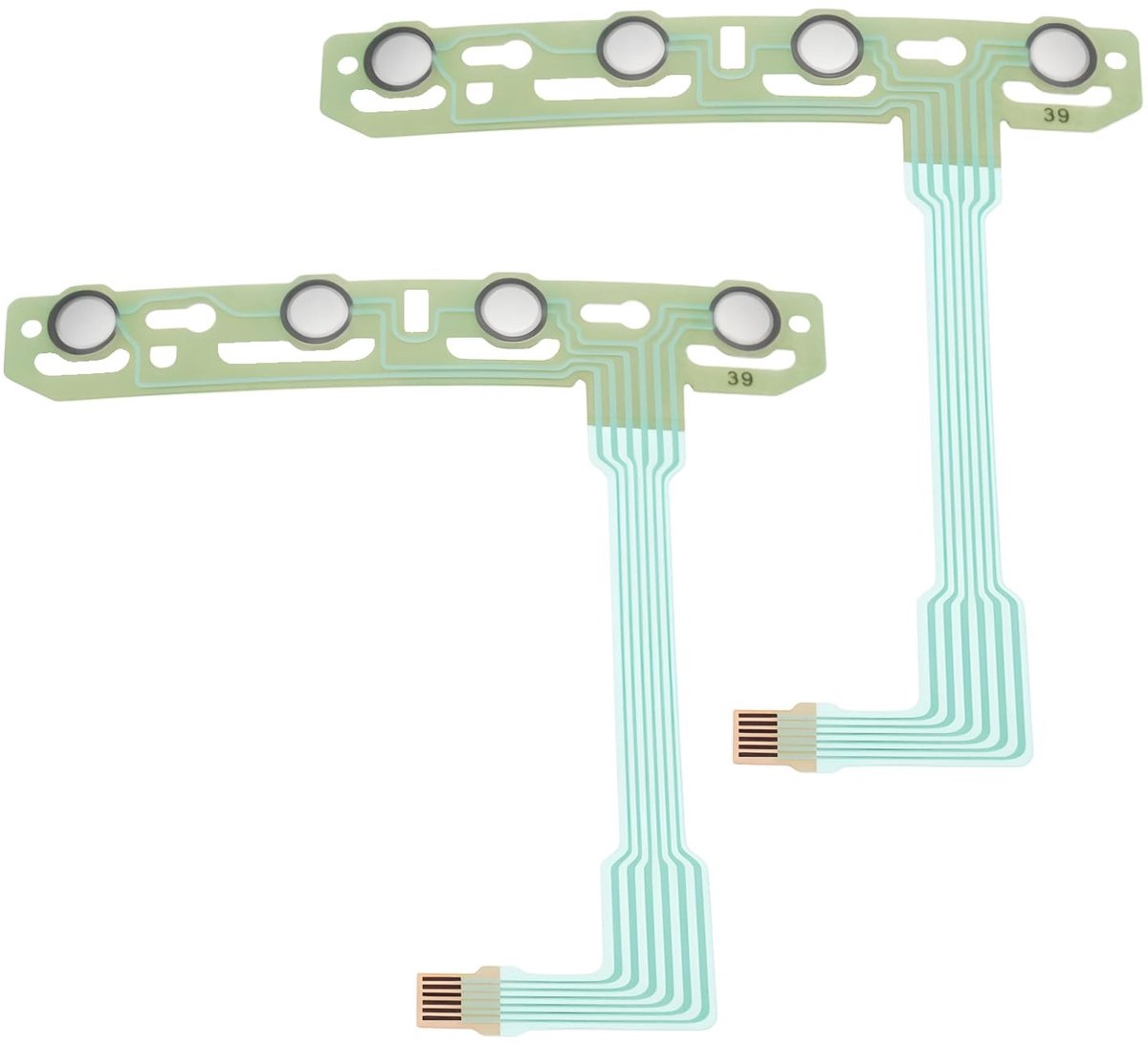 Dailygoods - 2 Stuks Volume Knop Flex Kabel Vervanging voor PSP GO Console