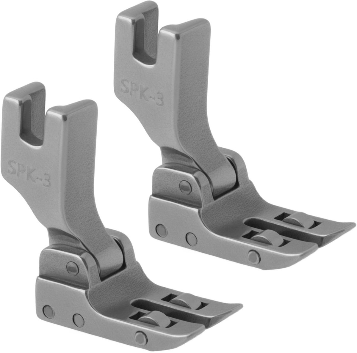 Dailygoods - Set van 2 Hoge Handgreep Roller Naaivoeten voor Industriële Naaimachines