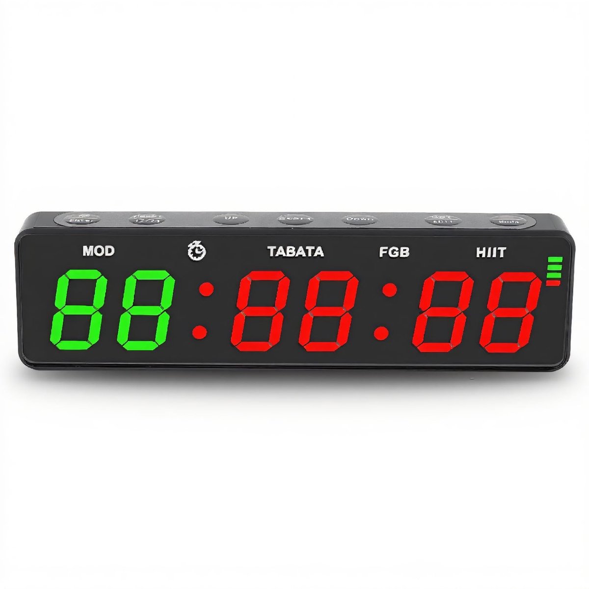 Dailygoods - Draagbare Gym Timer met Oplaadbare Batterij en Stopwatchfunctie