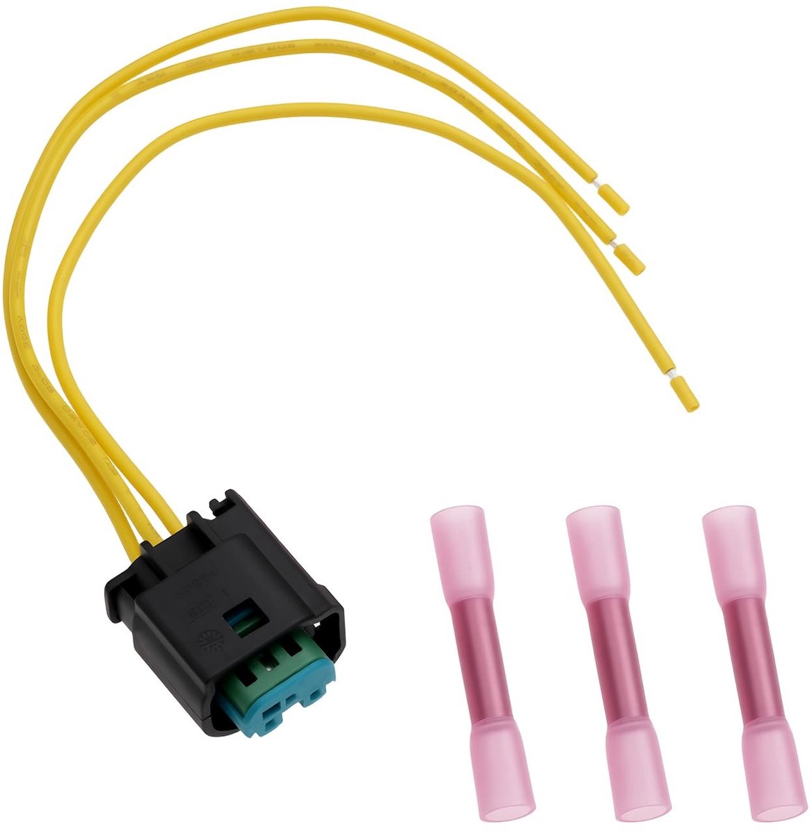 Dailygoods - 3Pin Socket Behuizing met Kabel Reparatie Kit voor BMW