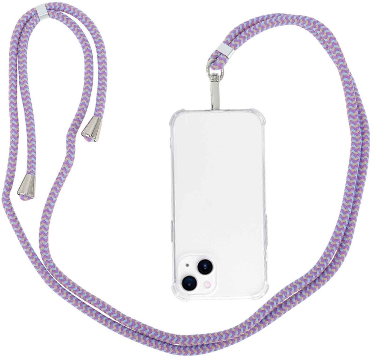 Dailygoods - Telefoonkoord met Universele Patch voor Smartphones