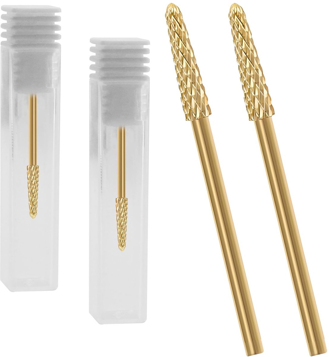 Dailygoods - 2 Stuks Nagelriembit Gel Remover Boortje voor Manicure