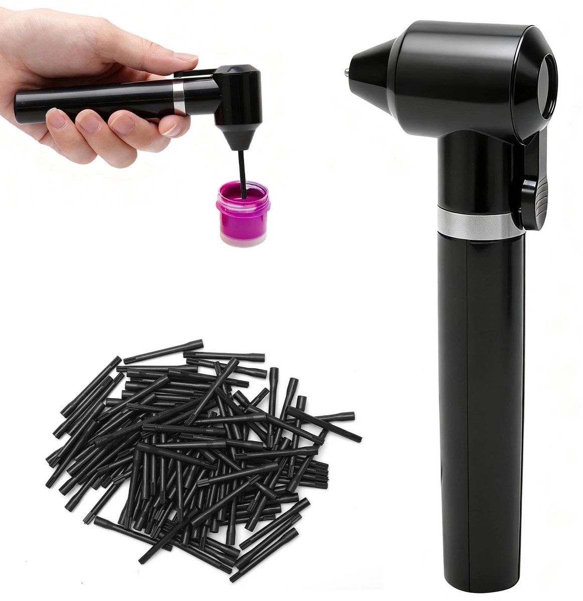 Dailygoods Tattoo Machine Kit met Pigment Mixer en 100 Mengstaafjes