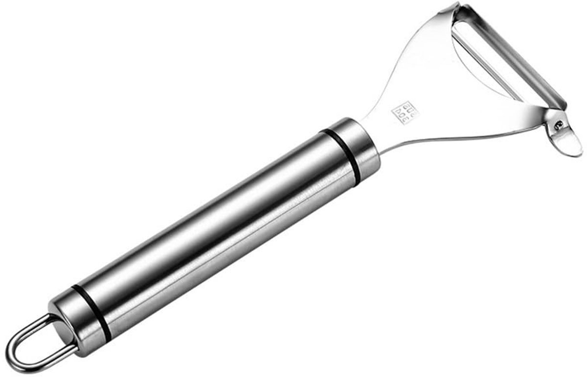 Dailygoods - Roestvrijstalen Dunschiller met Ergonomische Handgreep