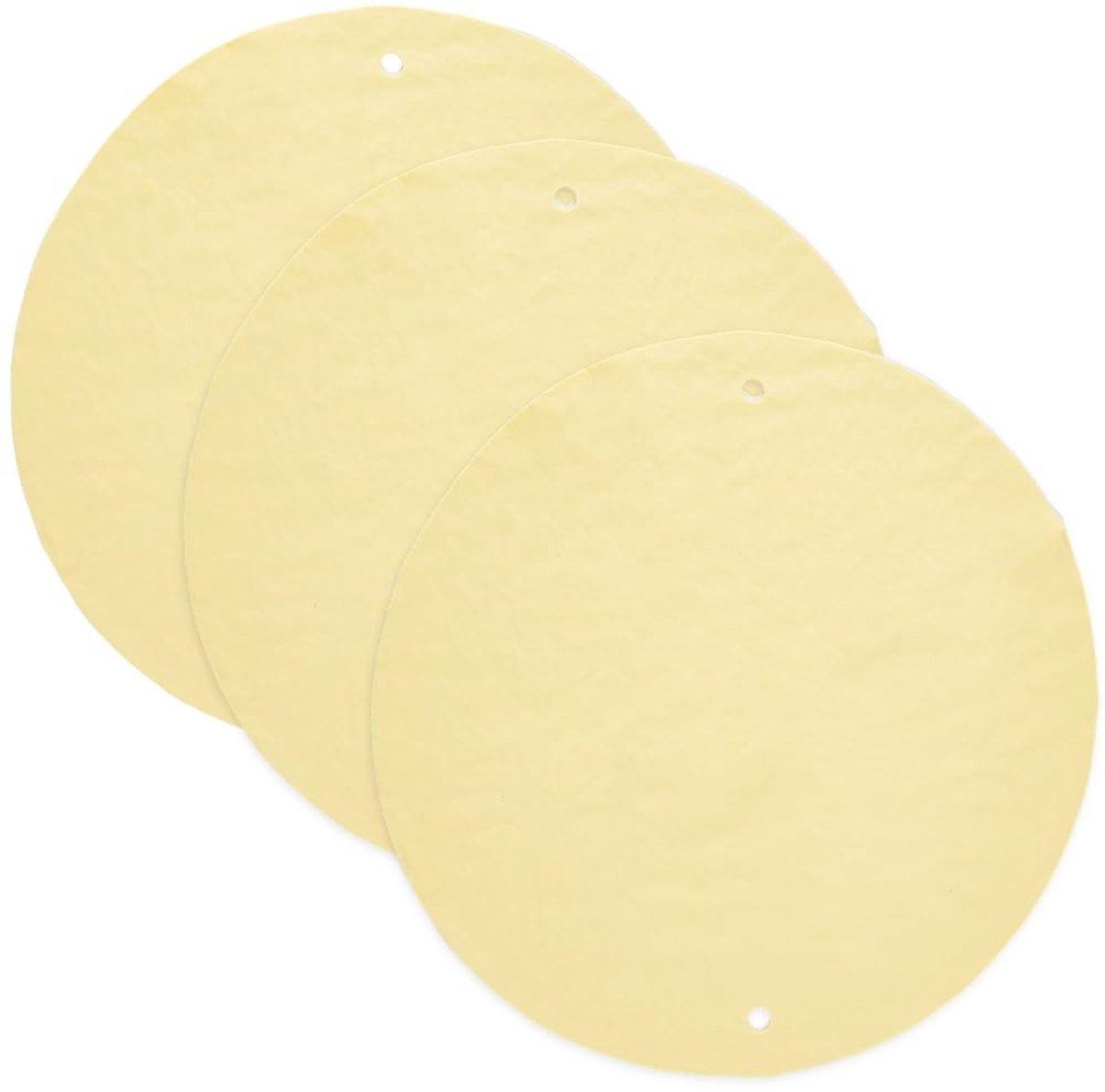 Dailygoods - Set van 3 Antislip Aardewerk Vleermuis Matten voor Keramiek