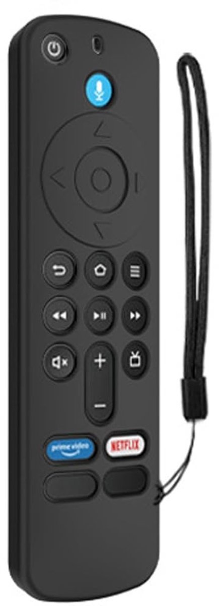 Dailygoods - Siliconen Beschermhoes voor Firetv Stick Afstandsbediening