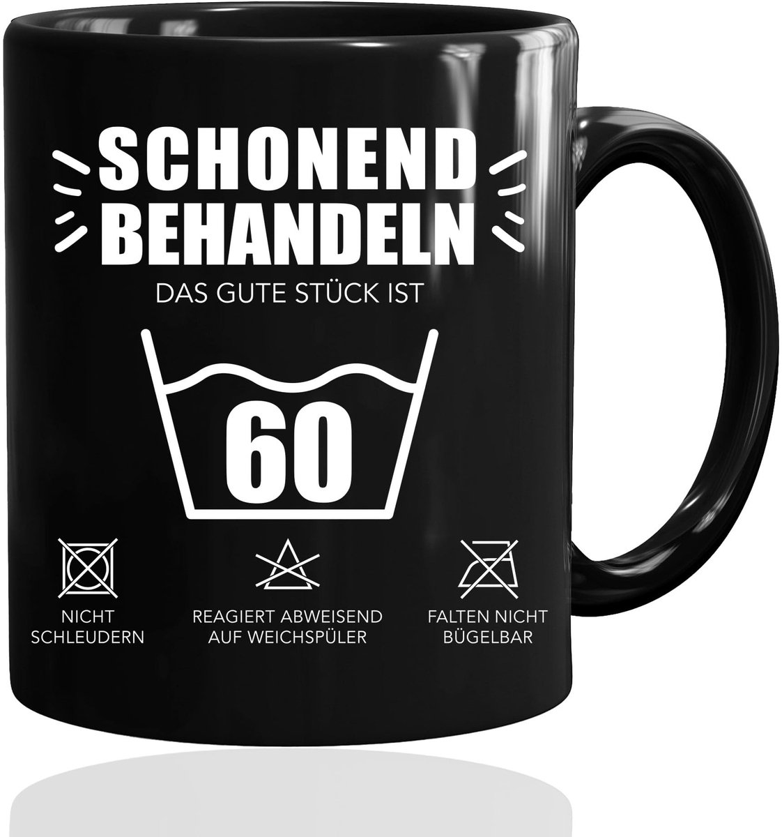 Dailygoods - Grappige Koffiemok voor 60e Verjaardag met Spreuk